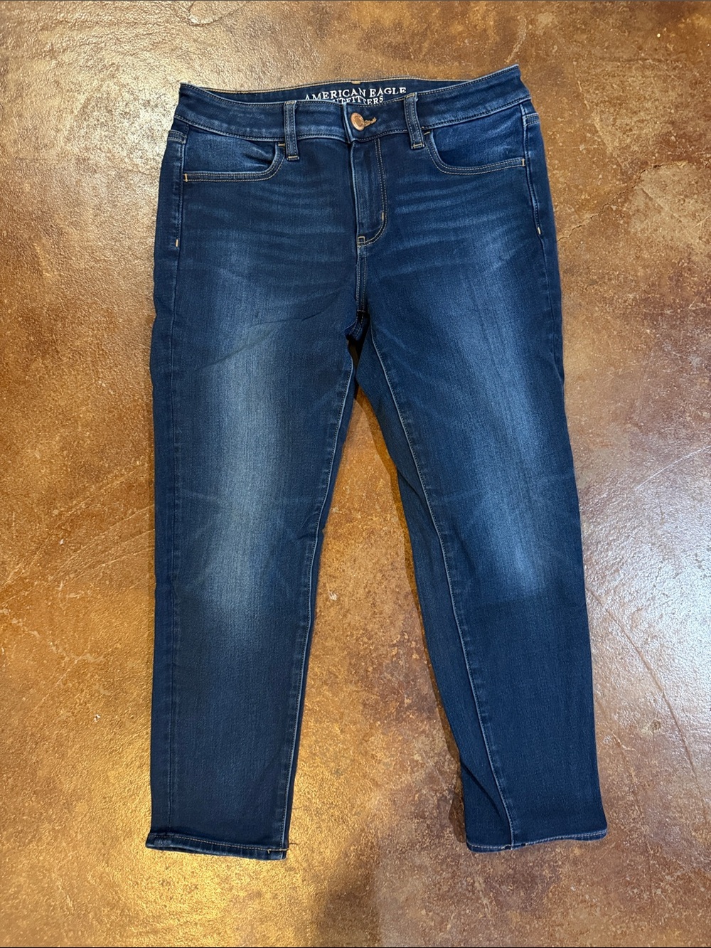 American Eagle Outfitters Indigo Cropped Women's Jeans